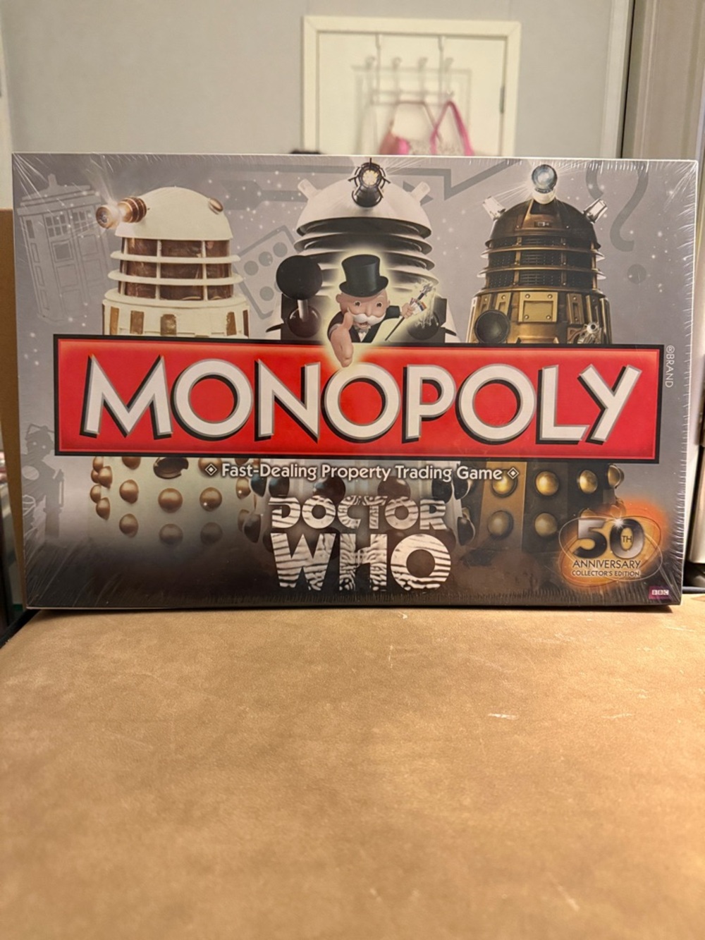 Monopoly Doctor Who 50th Anniversary Edition Sealed Board Game BBC